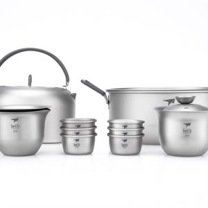 Bộ ấm pha trà Titanium Tea Set KEITH Ti3900