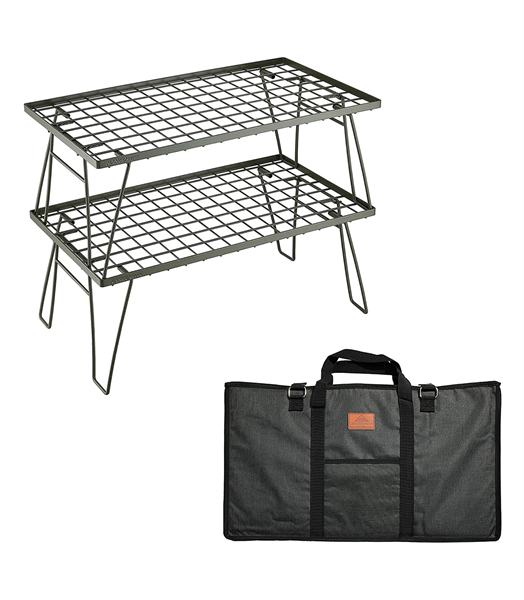 Kệ để đồ dã ngoại Campingmoon T-233-2T (Kệ đôi)