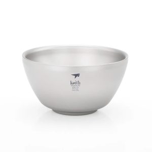 Tô chén ăn cách nhiệt 2 lớp Titanium Keith Ti5352 - 250ml