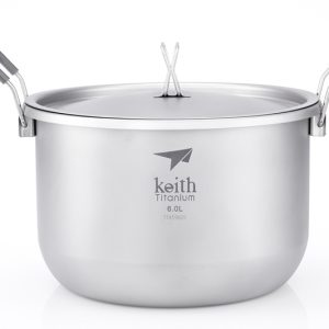 Nồi siêu nhẹ titanium KEITH Ti8301 - 6000ml