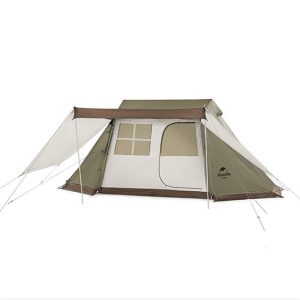 Lều Naturehike Glamping Village 5.0 NH21ZP009 [bản nâng cấp 2022 có mái tăng che phía trước 2 bên lều]