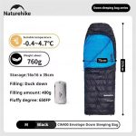 Túi ngủ lông vũ cao cấp Naturehike NH18C400-D CW400
